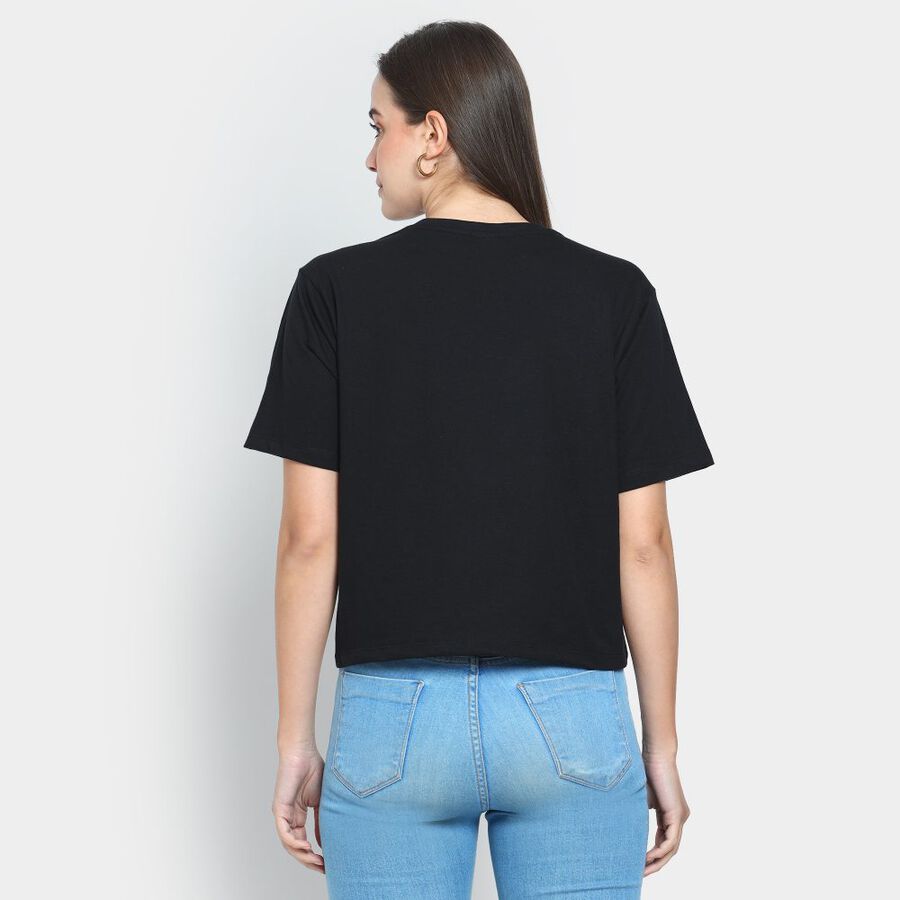 Ladies' T-Shirt, काला, large image number null